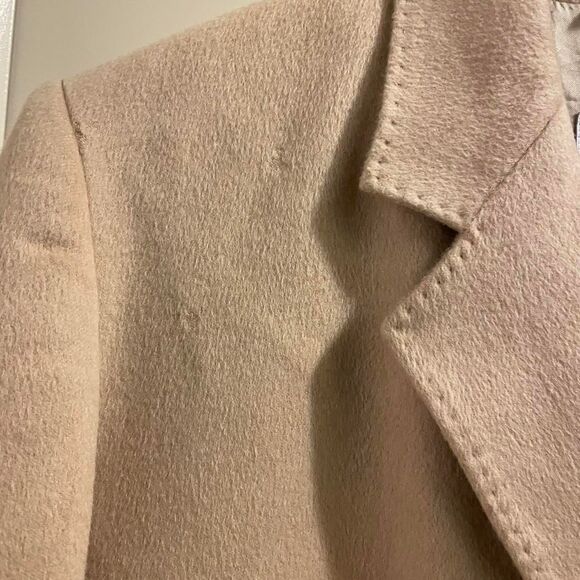 Max-mara Women's Cream and White Jacket - Picture 4 of 6